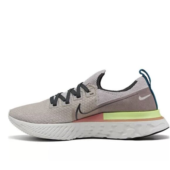Nike React Size 8 Running Shoes Rainbow Color Womens Euc - Picture 6 of 10